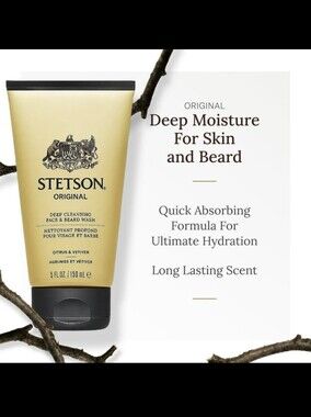 STETSON Face & Beard Moisturizer Facial Moisturizer Original